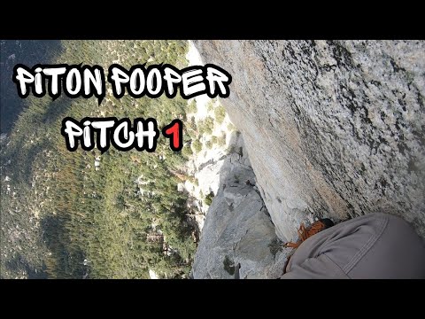 Piton Pooper Pitch 1 Tahquitz Climb