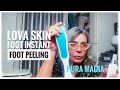 instant foot peeling demo completa lova skin u0026 ms tammy ~ ❤️u both ita