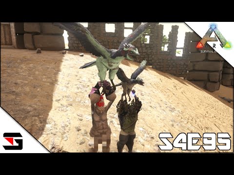 ARK: Survival Evolved S4E95 Archaeopteryxをテイム！