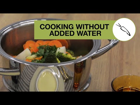 Waterless cooking - AMC Cookware - Save Nutrients