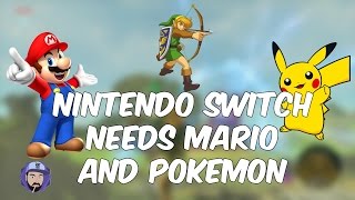 Nintendo Switch Needs Mario and Pokemon; Not Zelda at Launch | RGT 85