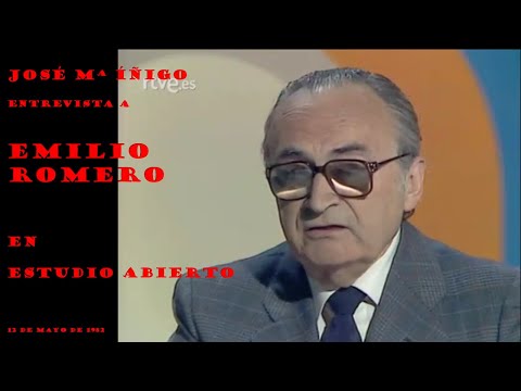 1982 0512 José Mª Íñigo entrevista a Emilio Romero