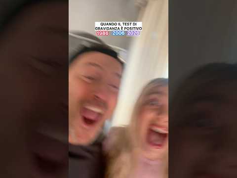 Quando il TEST DI GRAVIDANZA è positivo 😂 team 1986, 2006, 2026?