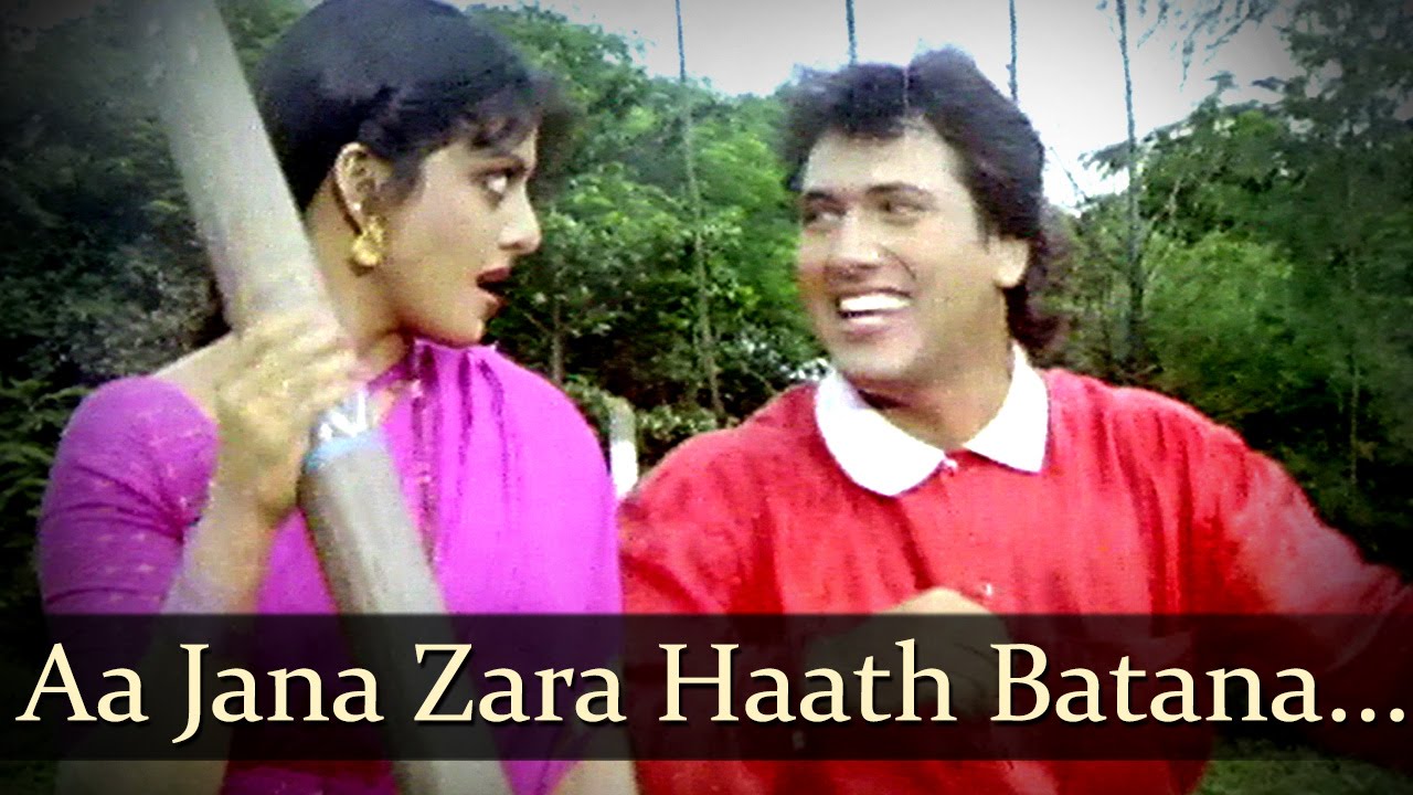 Aa Jana Jara Haath Batana Lyrics | Bhabhi | Mohammed Aziz, Chandrani Mukherjee | Anu Malik