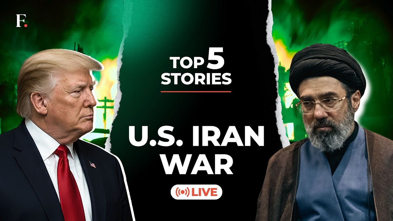 US Iran War LIVE: Trump Attacks Iran Again, Fifth Day of Attack | Iran Downs MQ-9 Drone