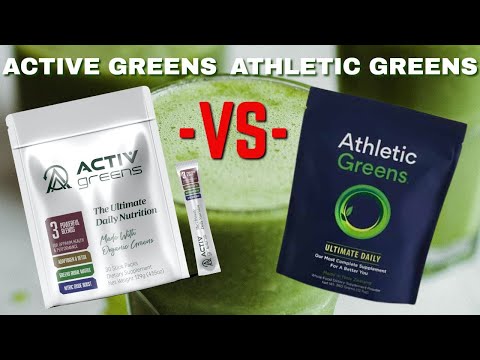 Active Greens Verse Athletic Greens What Powder is Better?