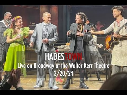 Hadestown 2024 FULL SHOW – Isa Briones & Jon Jon Briones on Broadway