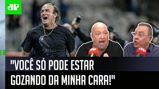 Opinião bizarra gera treta ao vivo entre Nilson Cesar e Flavio Prado