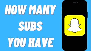 How To See How Many Subscribers You Have On Snapchat