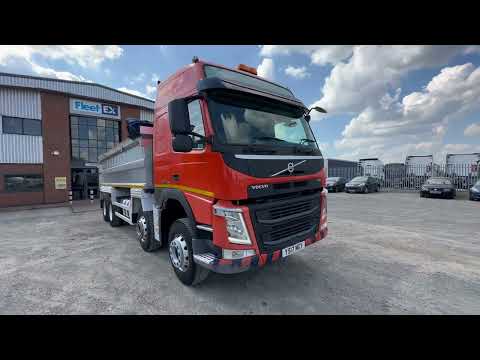 VOLVO FM420 *EURO 6* GLOBETROTTER 8X4 STEEL TIPPER 2017 - YS17 MGY