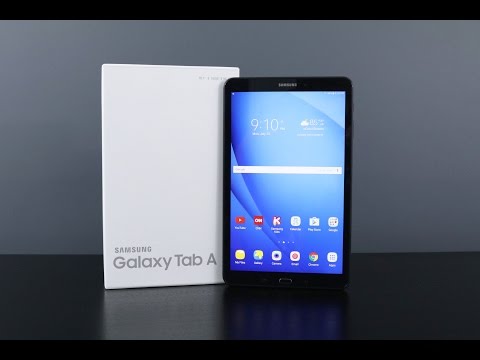 Samsung Galaxy Tab A 10.1 Unboxing & Impressions 2016