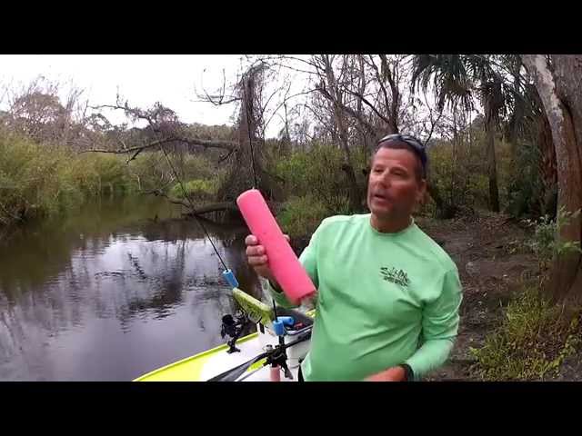 How can a pool noodle make you a better kayak angler II