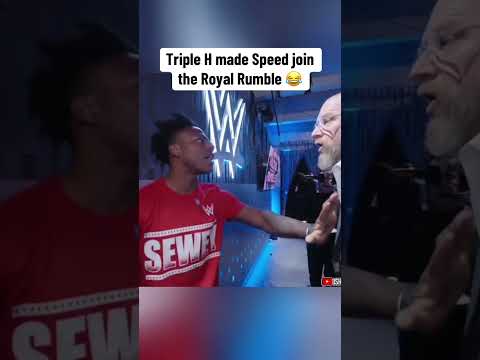 SPEED JOINED THE ROYAL RUMBLE 😳