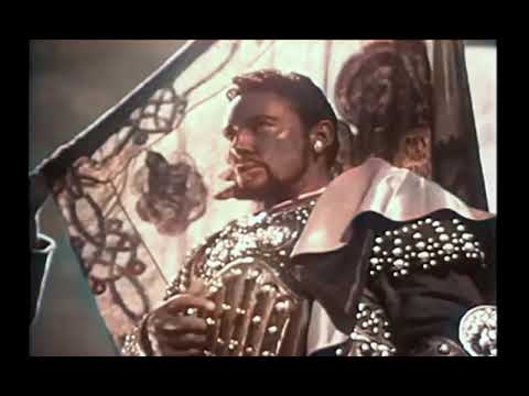 Mario Del Monaco Esultate 1958 Otello Rai - Video a Colori e Audio Stereo HQ