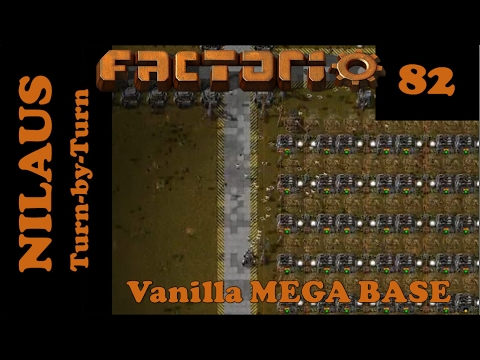 Factorio S7E82 - Paving the MEGA BASE
