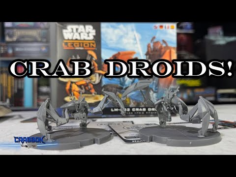 Star Wars: Legion - LM-432 Crab Droids - YouTube Video