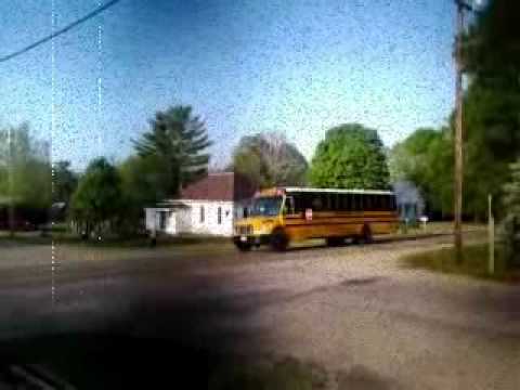kid almost hit by bus