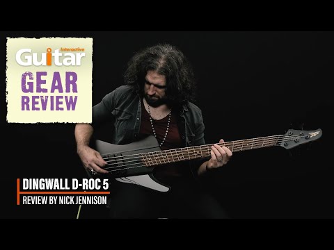 Dingwall D-Roc 4 Standard  - Matte Vintageburst image 11