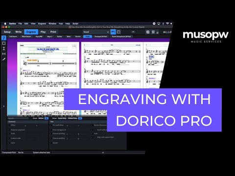 Engraving Demo Using Dorico