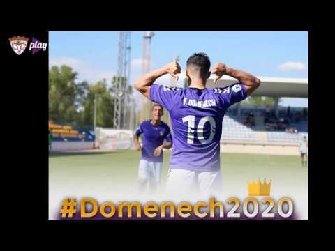 Los 24 goles de Domenech en la temporada 18/19