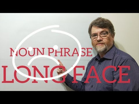 English Tutor Nick P Noun Phrase (98) Long Face