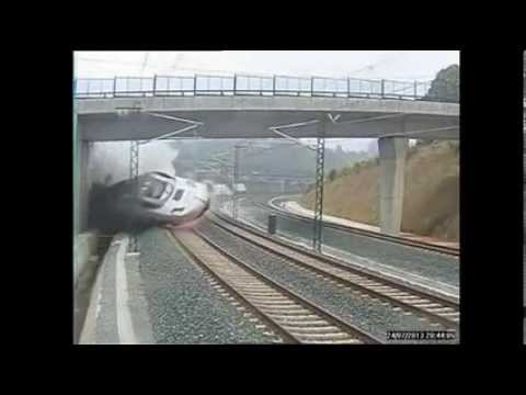 Crash Train Espagne - Crash Train Spain - Accidente de tren en españa