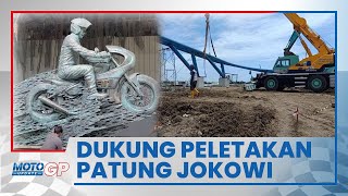 Sempat Menjadi Polemik, Patung Jokowi Naik Motor Custom Kini Disetujui Dipasang di Sirkuit Mandalika