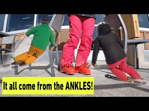 A Live Action Ski Podcast about using your Ankles with Keri Oaks