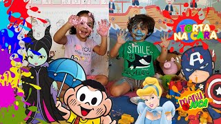 Torta na cara, uma brincadeira divertida!