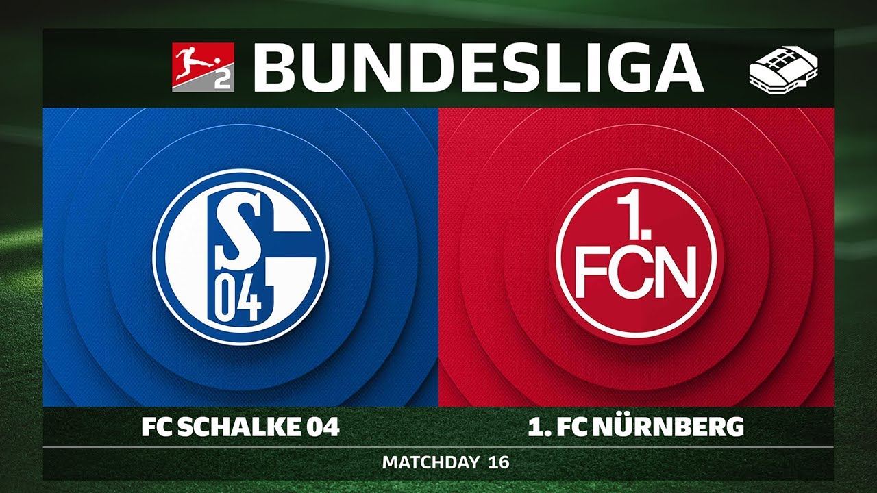 FC Schalke 04 vs. 1. FC Nürnberg | Matchday 16 - Bundesliga 2 2025/26