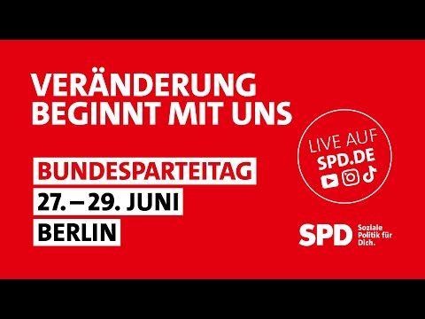 SPD-Parteitag 2025 🔴 LIVE | Samstag