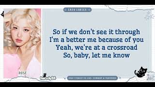 Download lagu ROSE call it the end Lyrics | Easy Romanized Lyrics mp3