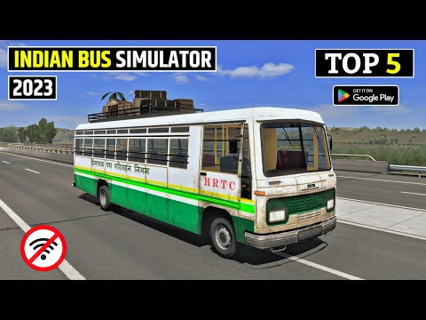 TOP 5 INDIAN BUS SIMULATOR GAMES FOR ANDROID | BEST BUS SIMULATOR GAMES FOR ANDROID