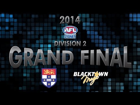 AFL Sydney Divison 2 Grand Final - Sydney Uni v Blacktown