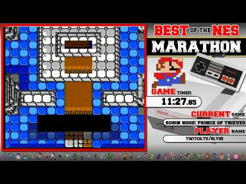 Best Of NES Marathon! Robin Hood: Prince of Thieves by Slyse! World Record