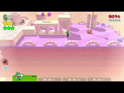 Super Mario 3D World (Switch) 3-4 Itemless Speedrun - Time: 7 (Former WR)