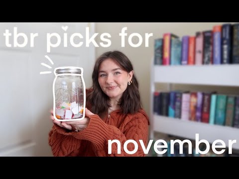 TBR JAR prompts choose my *NOVEMBER TBR*