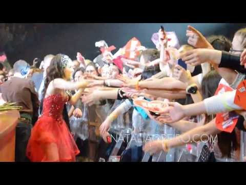 Natalia Oreiro - Tour Hits 2013. Moscú 9 y 10 de diciembre de 2013