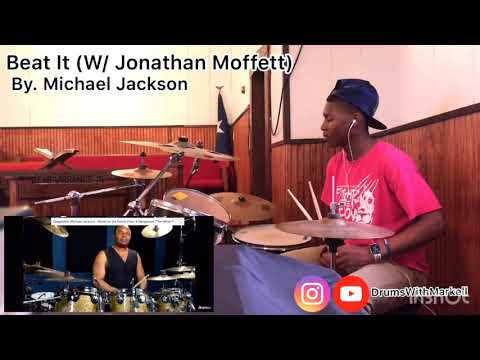 Michael Jackson - Beat It (DRUM COVER) W/ Jonathan “Sugarfoot” Moffett