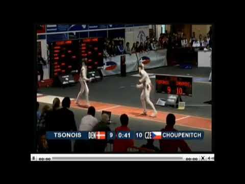 Belfast World Championships 2009 CMF - L32 - Tsoronis DEN v Choupenitch CZE