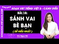 Vở bài tập Tiếng Việt Lớp 5 Bài 18: Sánh vai bè bạn