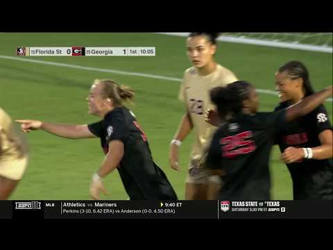 No. 15 Florida State Seminoles vs. No. 25 Georgia Bulldogs | Game Highlights | 2026 SEC Soccer