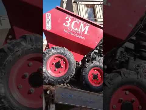mini dumper Agrieuro geotech pro geotrak 500