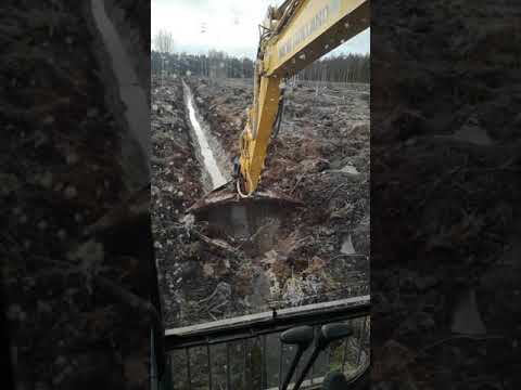 Ojankaivua 20.11.2021