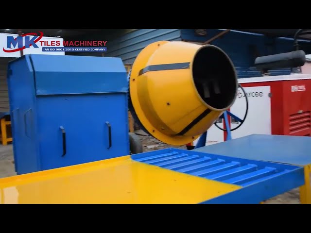 Interlocking Tiles Making Machine - Cement Tiles Making Machine ...
