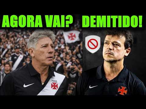 Is Renato Gaúcho coming? Fernando Diniz fired! Vasco 0-1 Fluminense | Latest Vasco News