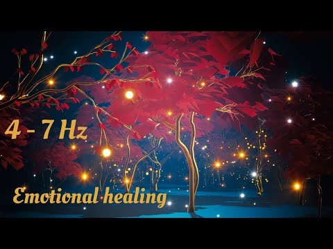 Theta 4 -7 Hz frequency deep sleep music 🔸Detox and restore emotional balance