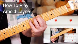 'Arnold Layne' Pink Floyd Guitar Lesson