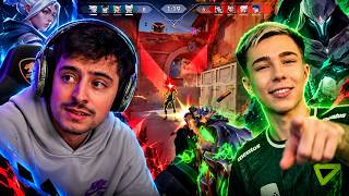 COMO É JOGAR VALORANT COM O ATUAL CAMPEÃO MUNDIAL? 😂🏆 | CORINGA E LUKXO