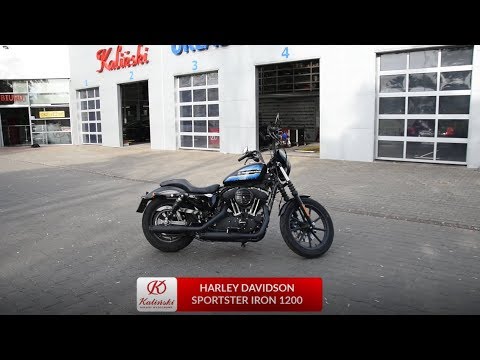 Harley Davidson Sportster Iron 1200 Exhaust sound / Tłumik Kalinski dźwięk